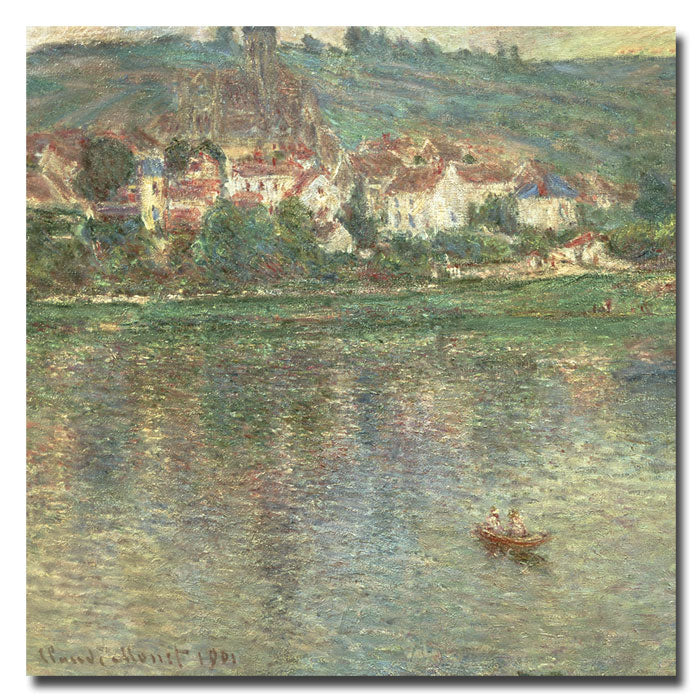 Claude Monet Vetheuil 1901 Huge Canvas Art 35 x 35 Image 1