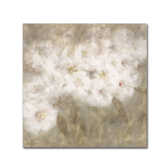 Li Bo Wild Flowers I Huge Canvas Art 35 x 35 Image 1