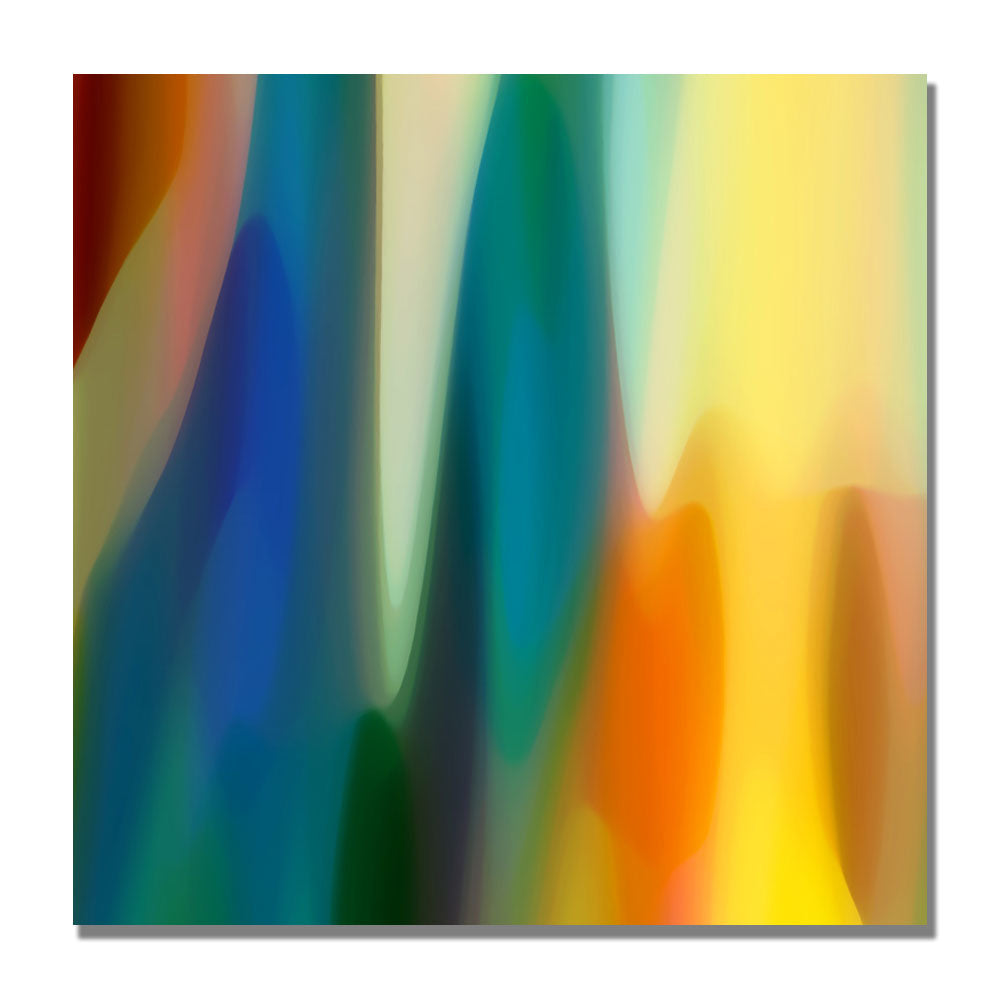 Amy Vangsgard Color Fury VI Huge Canvas Art 35 x 35 Image 2