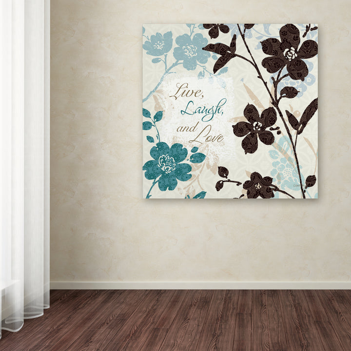 Lisa Audit Botanical Touch Quote II Huge Canvas Art 35 x 35 Image 4