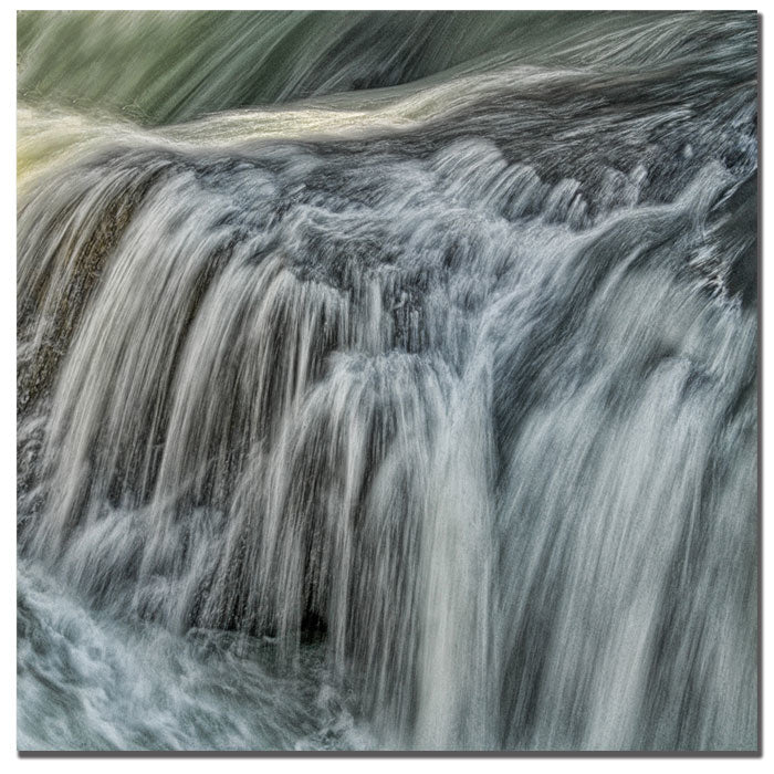 Philippe Sainte-Laudy Waterfall in D Huge Canvas Art 35 x 35 Image 1