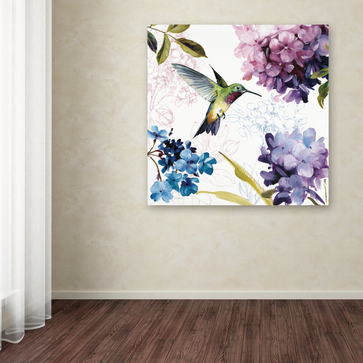 Lisa Audit Spring Nectar Square II Huge Canvas Art 35 x 35 Image 4
