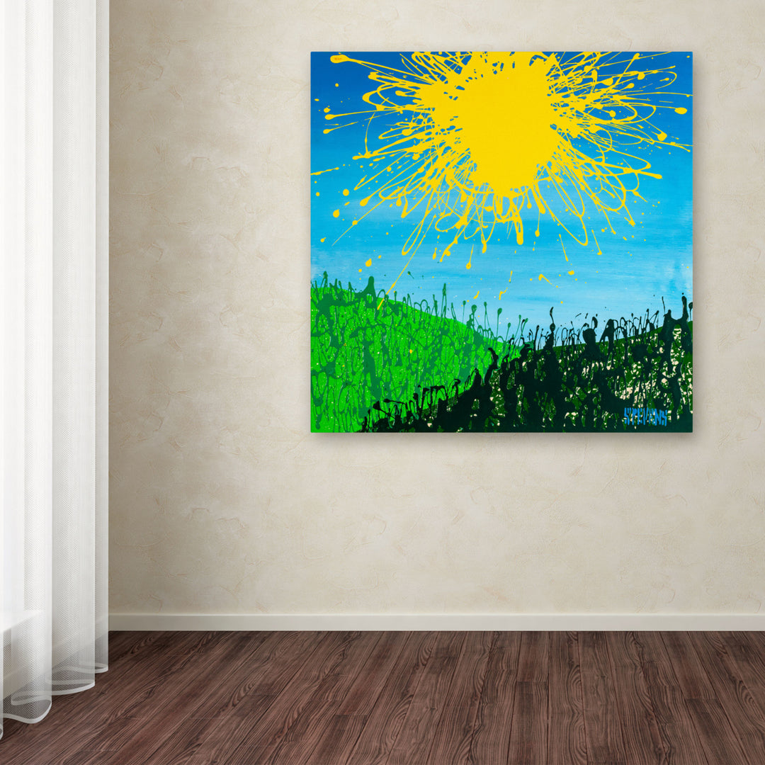 Roderick Stevens Sun Valley Huge Canvas Art 35 x 35 Image 4