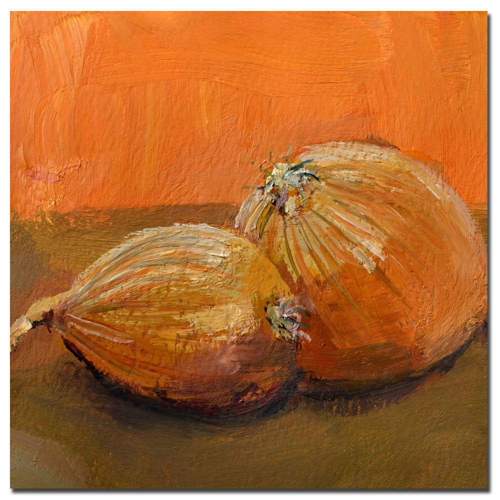 Michelle Calkins Yellow Onions Huge Canvas Art 35 x 35 Image 2