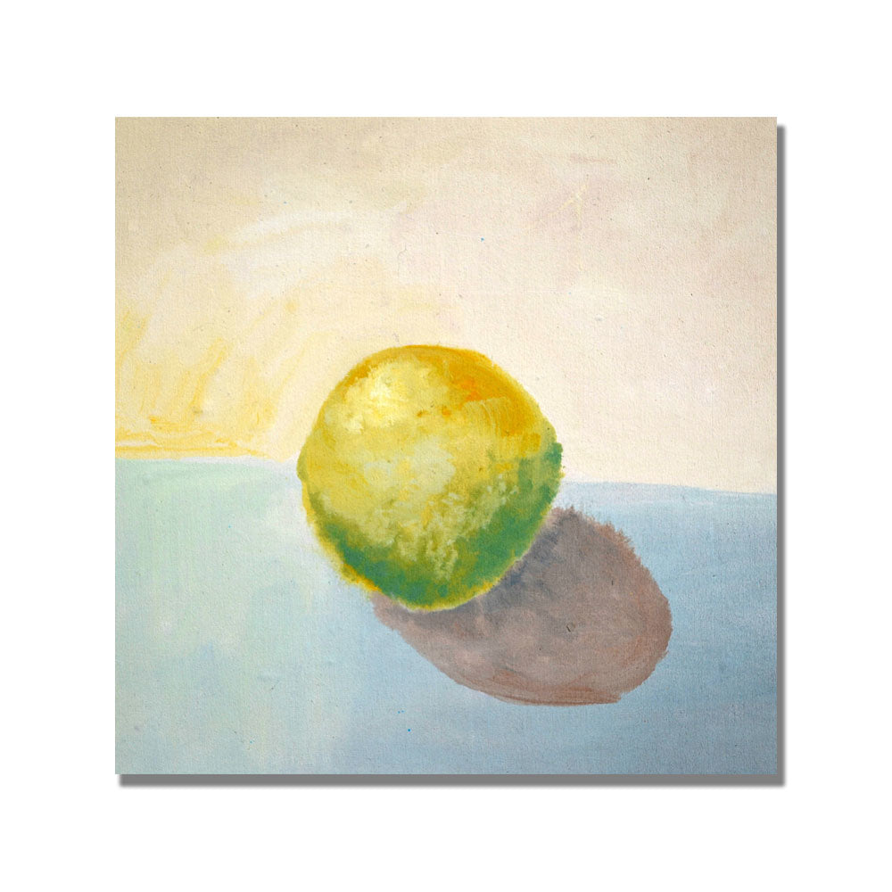 Michelle Calkins Yellow Lemon Still Life Huge Canvas Art 35 x 35 Image 2