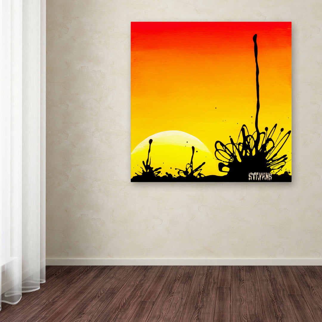 Roderick Stevens Century Sunset Huge Canvas Art 35 x 35 Image 4