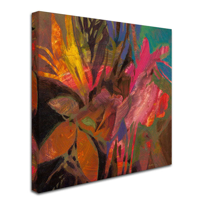 Sheila Golden Colors of the Night Huge Canvas Art 35 x 35 Image 3