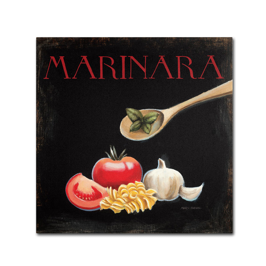 Marco Fabiano Italian Cuisine IV Huge Canvas Art 35 x 35 Image 1
