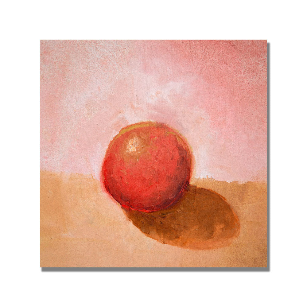 Michelle Calkins Red Sphere Still Life Huge Canvas Art 35 x 35 Image 2
