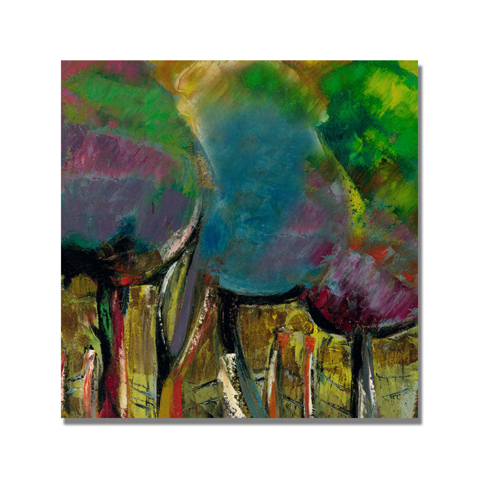 Boyer Enchanted Forest Huge Canvas Art 35 x 35 Image 1