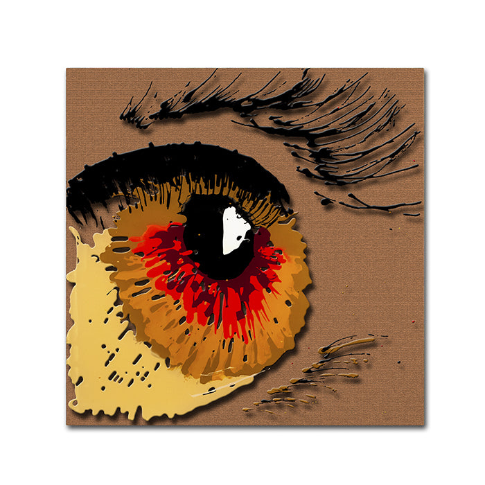Roderick Stevens Eye 1 Huge Canvas Art 35 x 35 Image 1