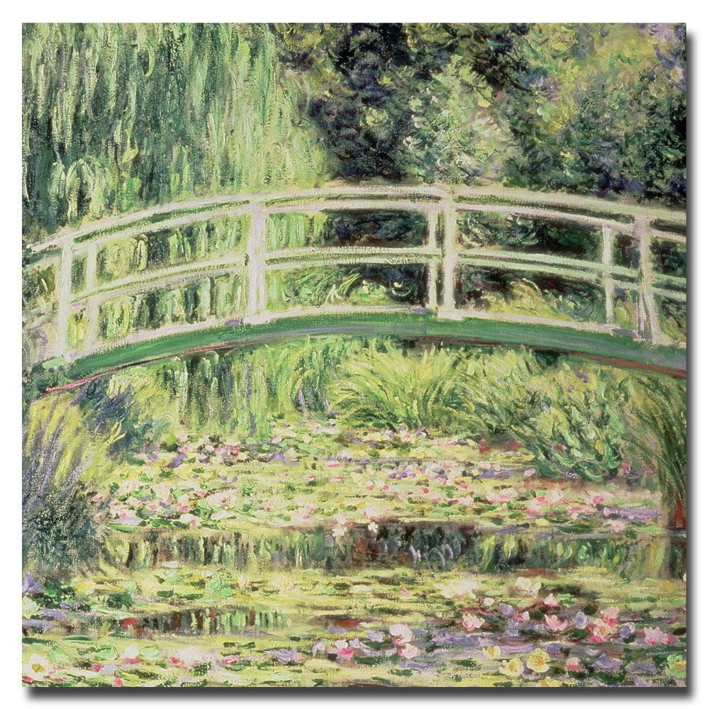 Claude Monet White Nenuphars, 1899 Huge Canvas Art 35 x 35 Image 2