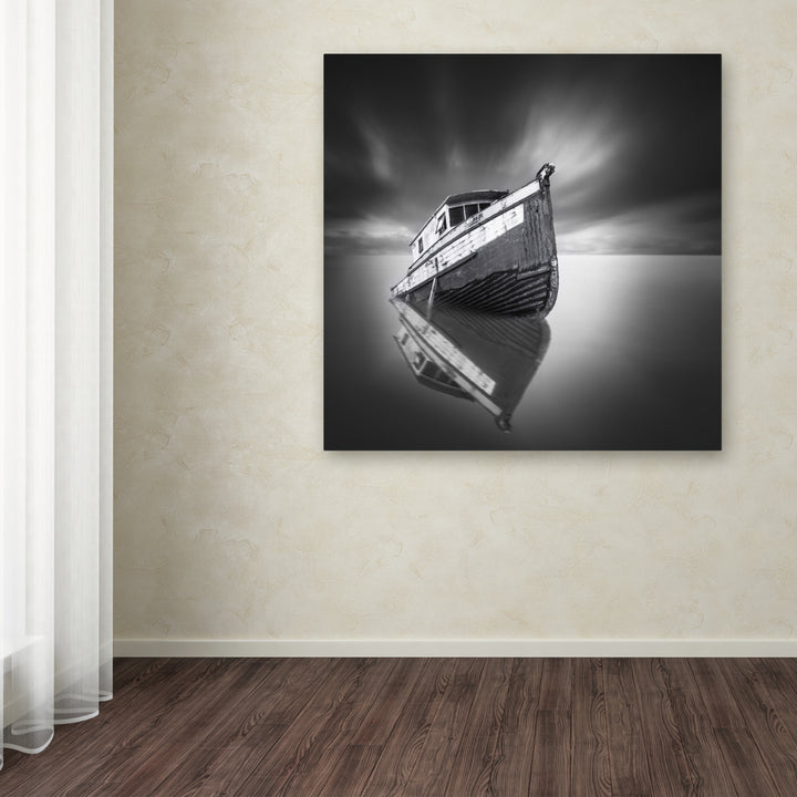 Moises Levy My Boat III Huge Canvas Art 35 x 35 Image 4