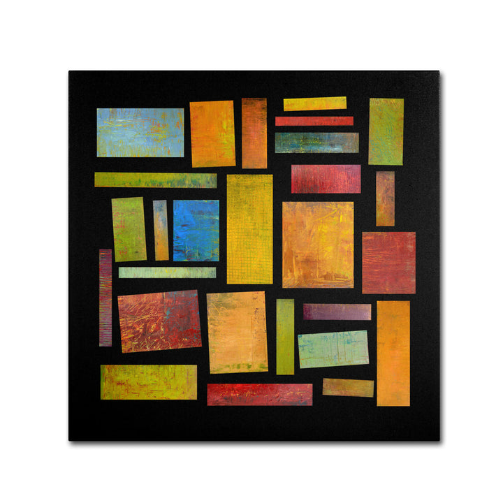 Michelle Calkins Building Blocks Four Huge Canvas Art 35 x 35 Image 2