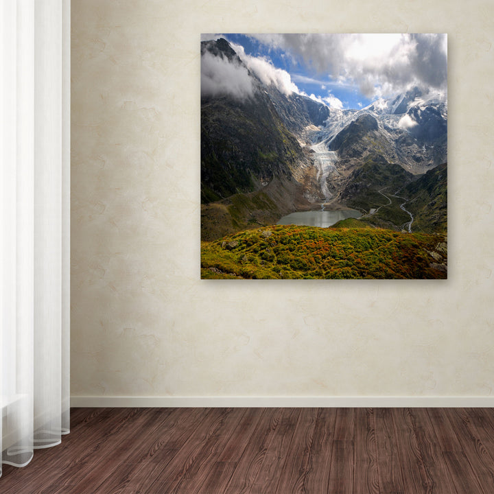 Philippe Sainte-Laudy River of Ice Huge Canvas Art 35 x 35 Image 4