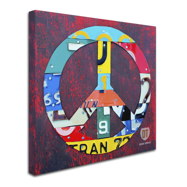 Design Turnpike Peace Huge Canvas Art 35 x 35 Image 3