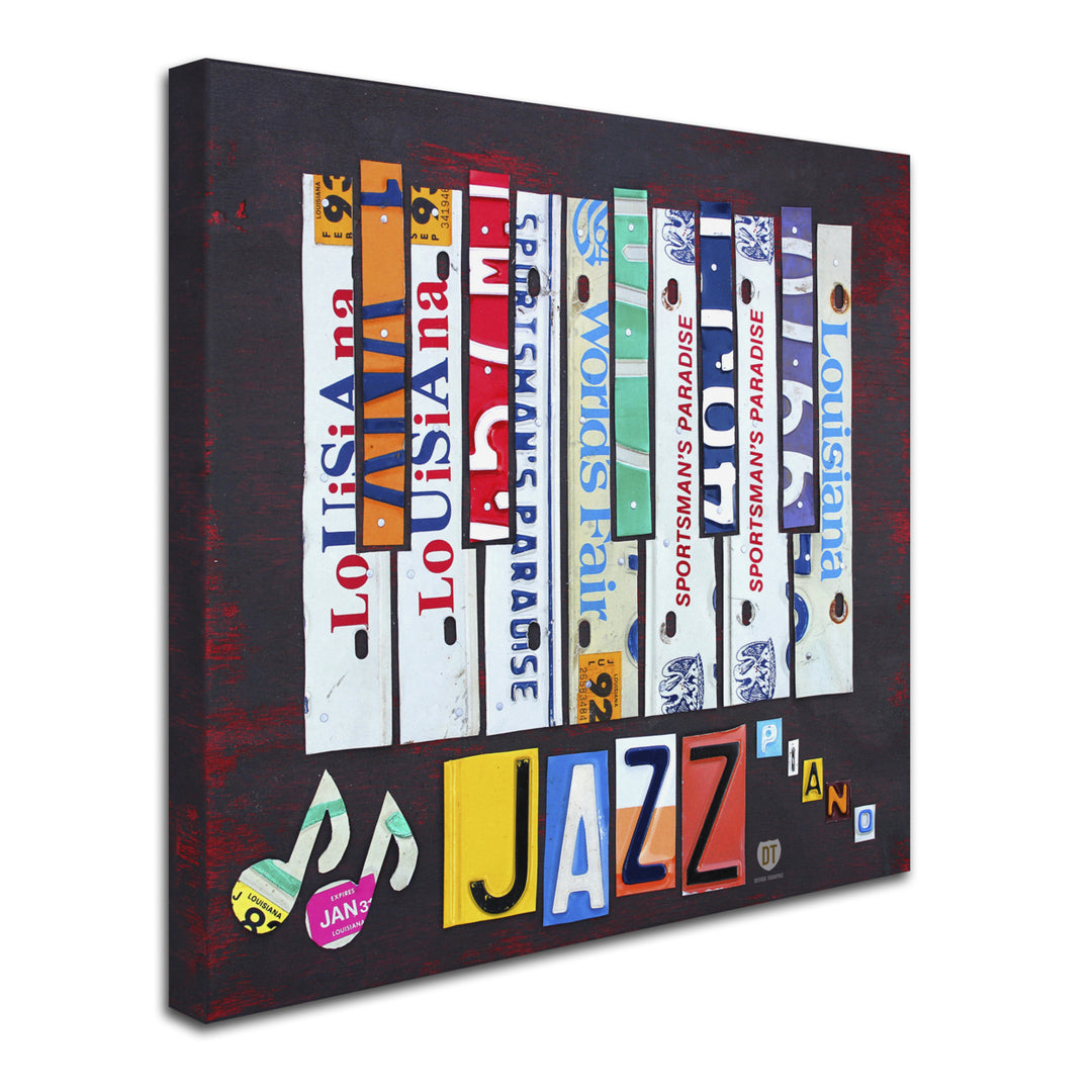 Design Turnpike Jazz Series Piano Huge Canvas Art 35 x 35 Image 3