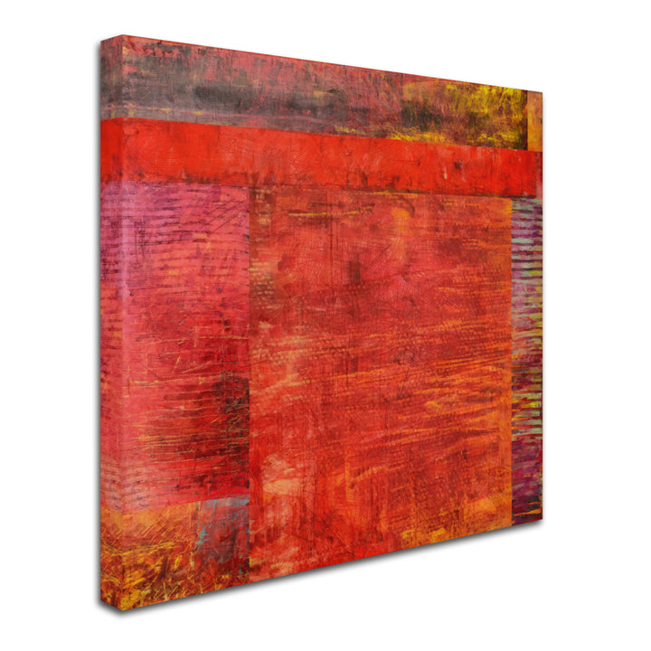 Michelle Calkins Essence of Red 2 Huge Canvas Art 35 x 35 Image 3