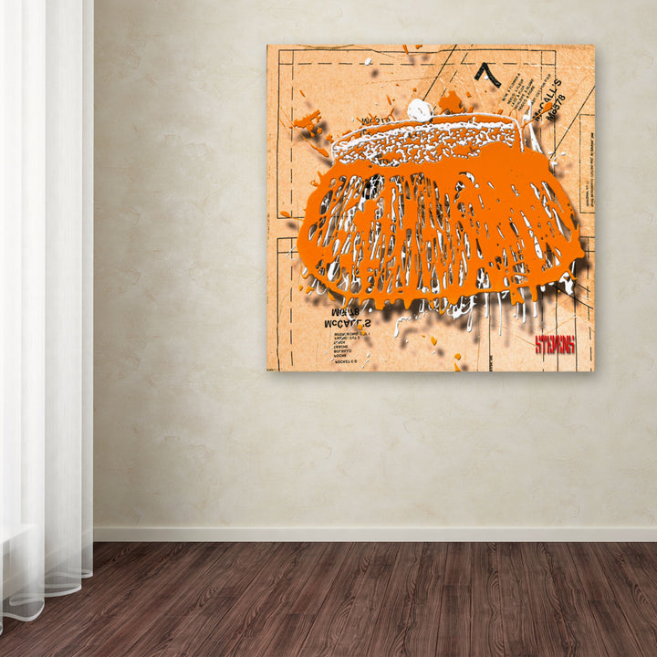 Roderick Stevens Snap Purse Orange Huge Canvas Art 35 x 35 Image 4