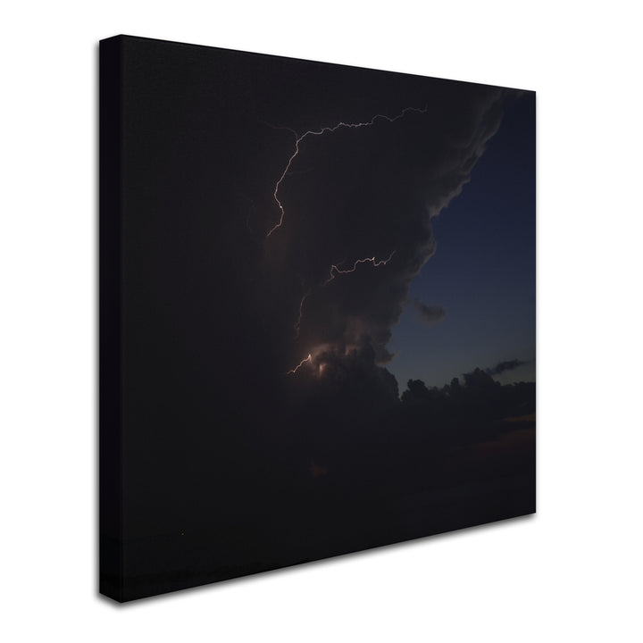 Kurt Shaffer Sunset Thunderhead 2 Huge Canvas Art 35 x 35 Image 3