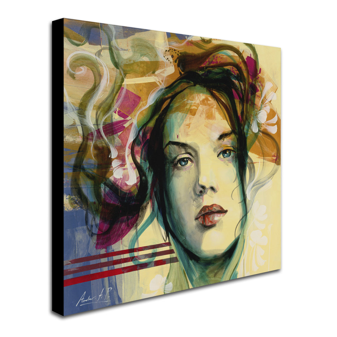 Andrea Blanca Mujer Huge Canvas Art 35 x 35 Image 3