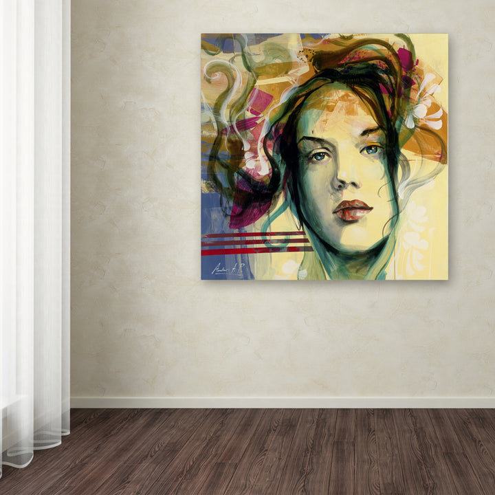 Andrea Blanca Mujer Huge Canvas Art 35 x 35 Image 4