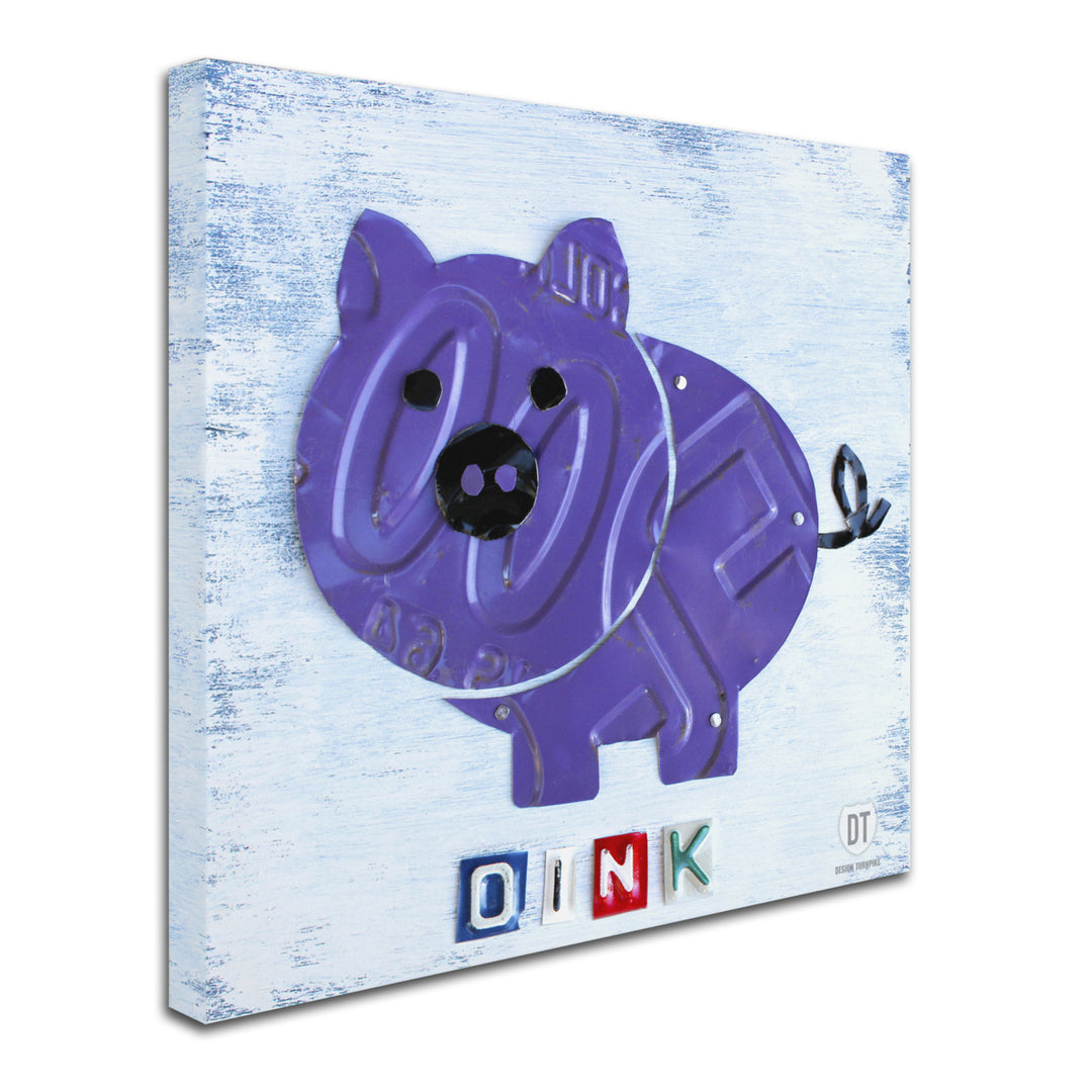 Design Turnpike Oink the Pig Huge Canvas Art 35 x 35 Image 3