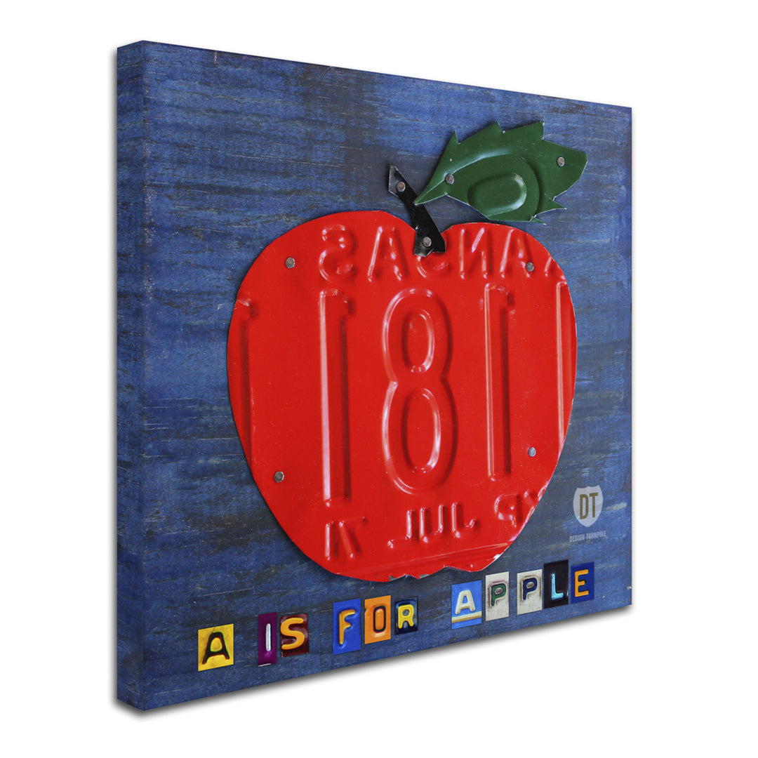Design Turnpike Apple Huge Canvas Art 35 x 35 Image 3