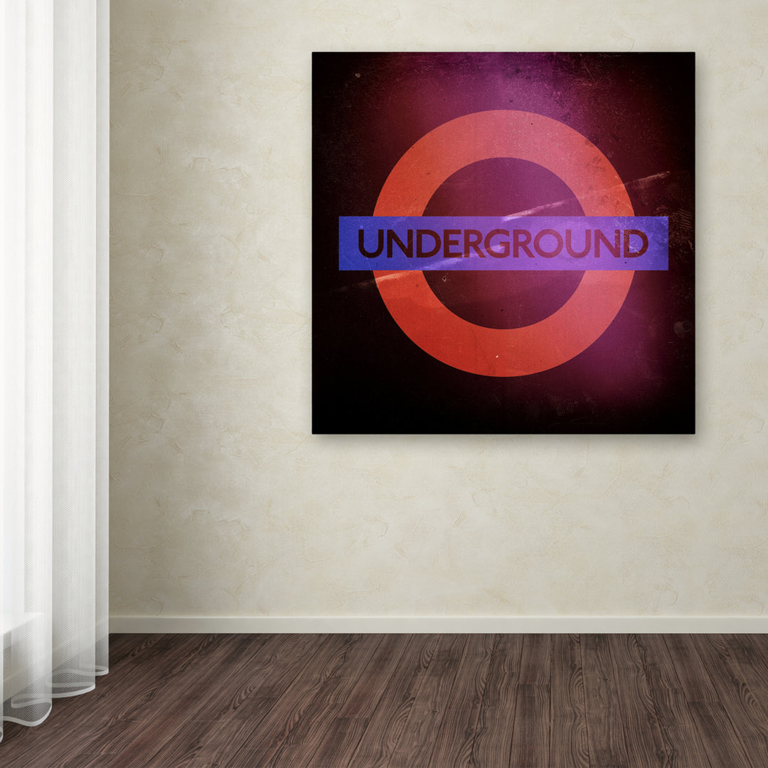 Philippe Hugonnard Subway City Art London Huge Canvas Art 35 x 35 Image 4