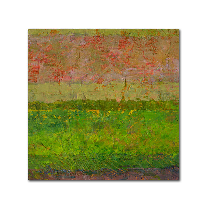 Michelle Calkins Summer Fields Huge Canvas Art 35 x 35 Image 1