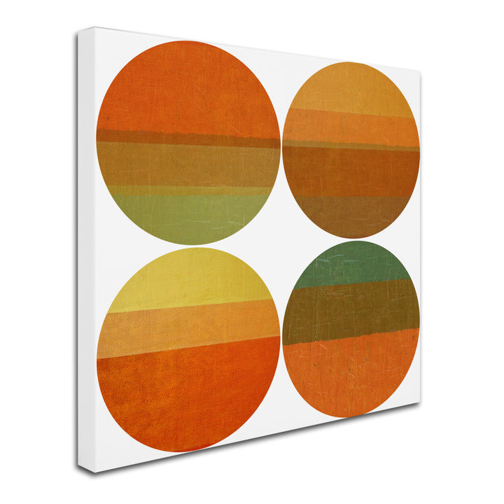 Michelle Calkins Four Suns Huge Canvas Art 35 x 35 Image 3