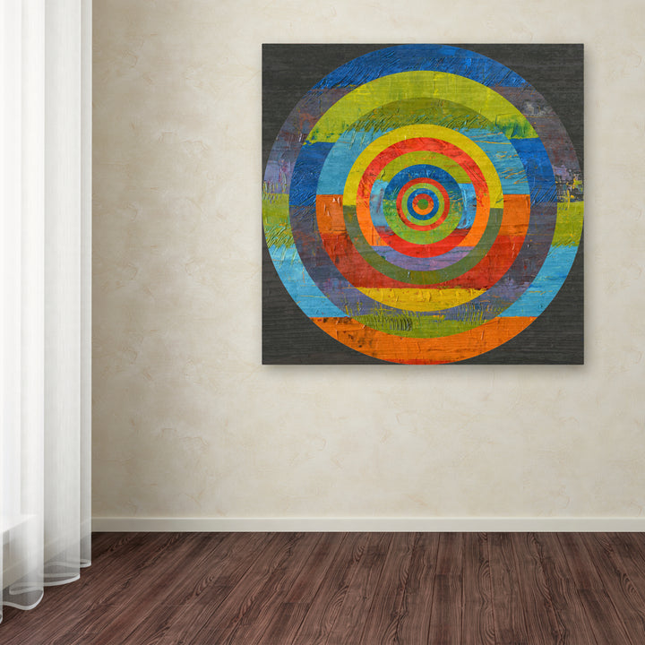 Michelle Calkins Full Circle Huge Canvas Art 35 x 35 Image 4