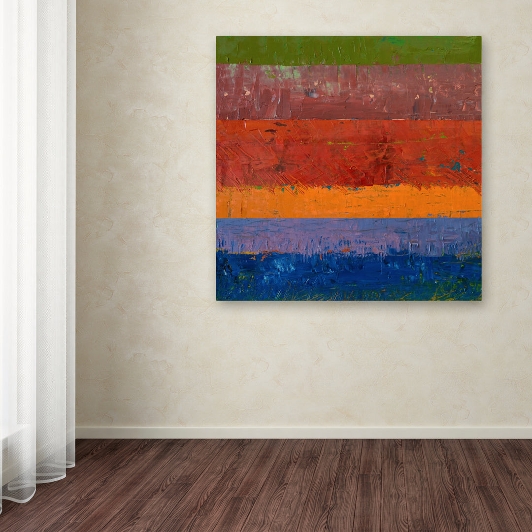 Michelle Calkins Poppies Huge Canvas Art 35 x 35 Image 4