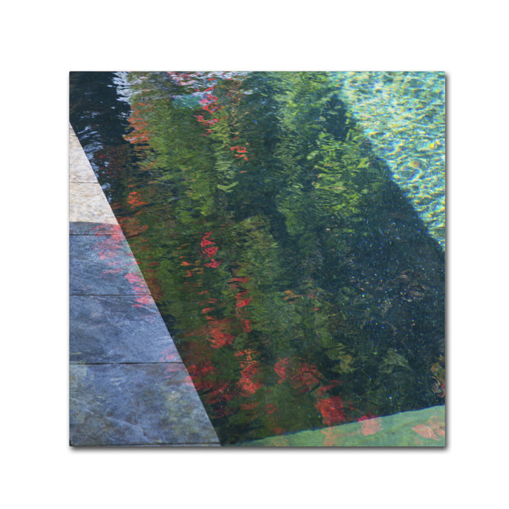 Kurt Shaffer Inspired by Monet Huge Canvas Art 35 x 35 Image 2
