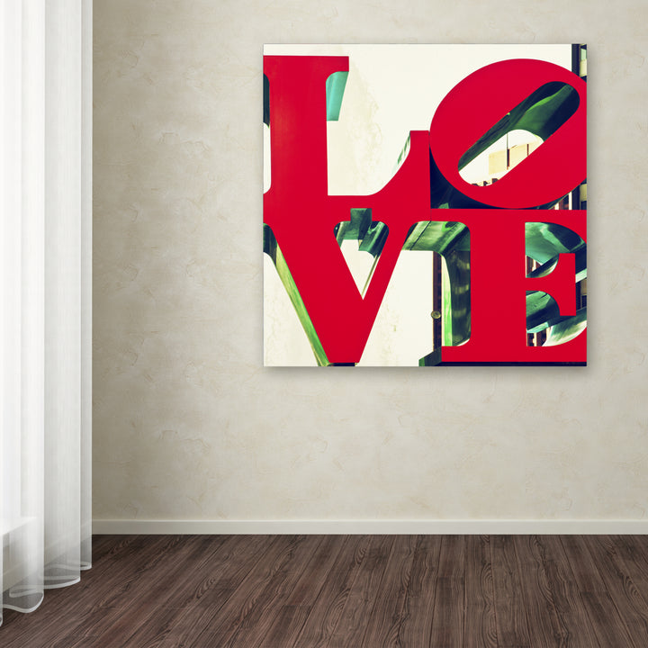 Philippe Hugonnard LOVE Huge Canvas Art 35 x 35 Image 4