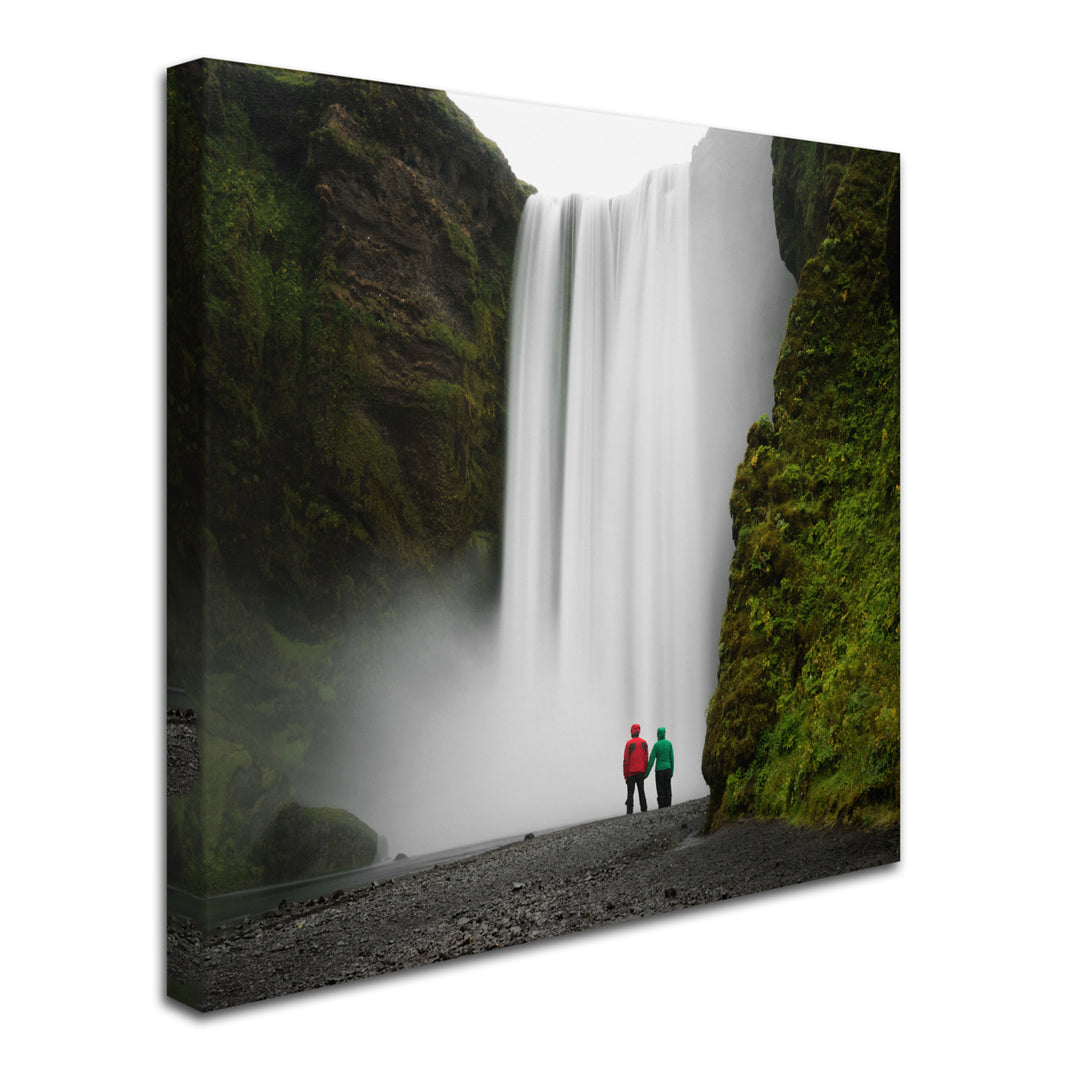Philippe Sainte-Laudy Skogafoss for Two Huge Canvas Art 35 x 35 Image 3