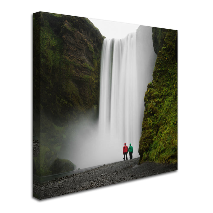 Philippe Sainte-Laudy Skogafoss for Two Huge Canvas Art 35 x 35 Image 3