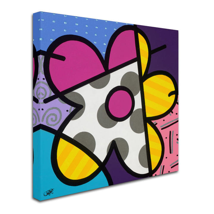 Roberto Rafael Big Flower II Huge Canvas Art 35 x 35 Image 3