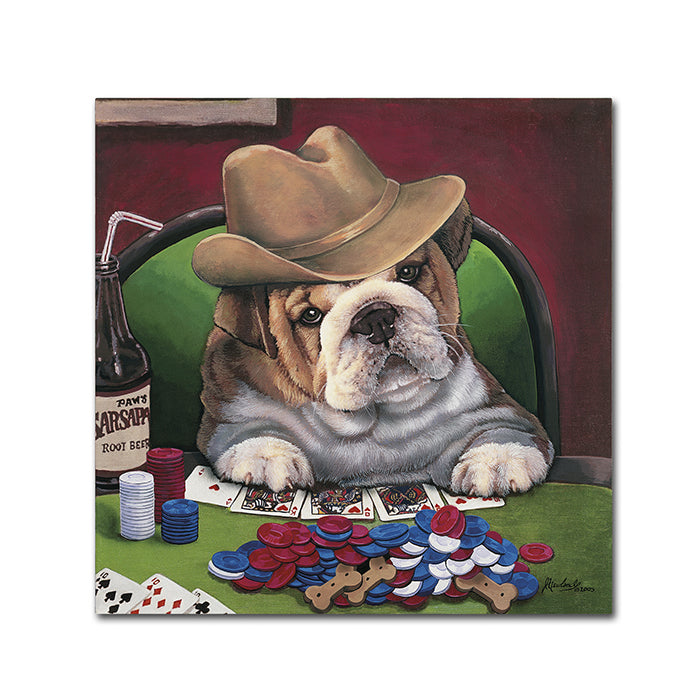 Jenny Newland Beginners Luck Huge Canvas Art 35 x 35 Image 1