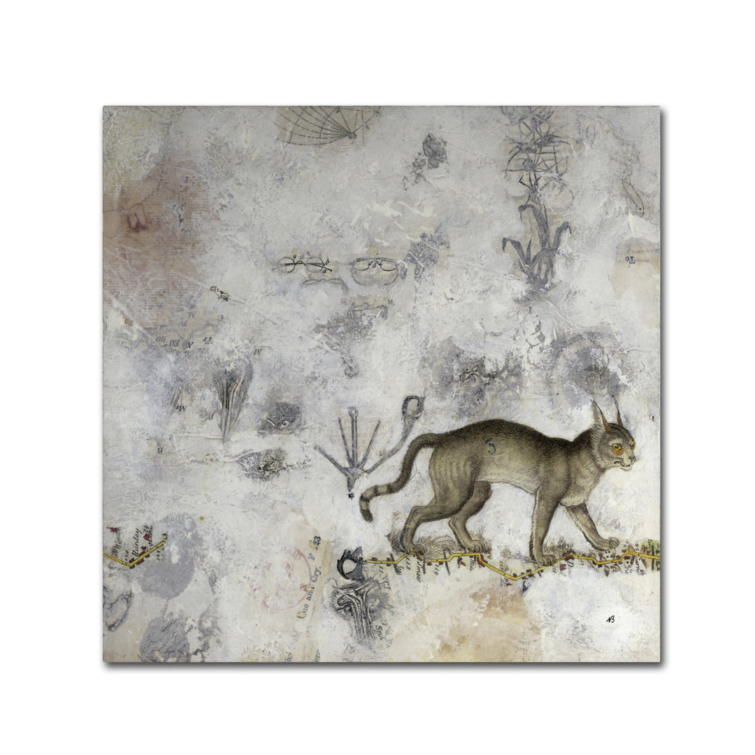 Nick Bantock Lynx Huge Canvas Art 35 x 35 Image 2