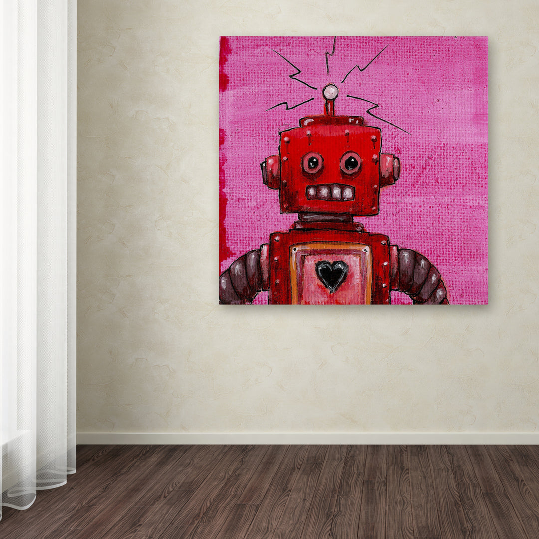 Craig Snodgrass Orangebot Huge Canvas Art 35 x 35 Image 4