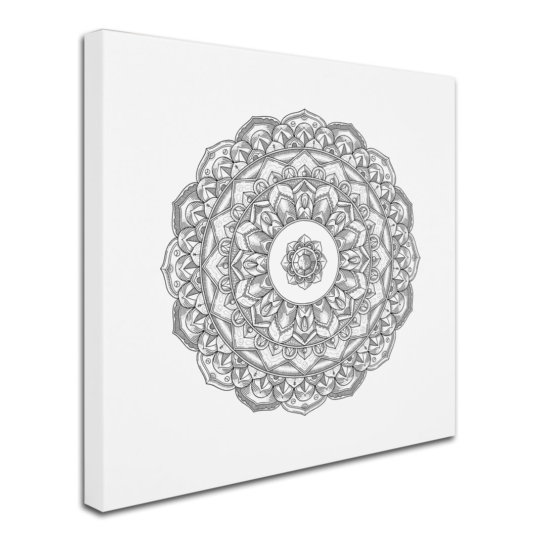 Filippo Cardu Jewel Mandala Huge Canvas Art 35 x 35 Image 3