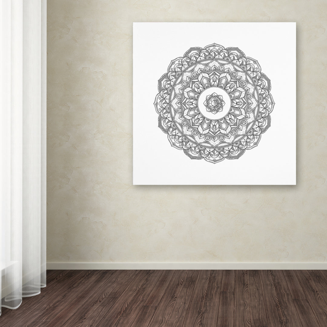 Filippo Cardu Jewel Mandala Huge Canvas Art 35 x 35 Image 4