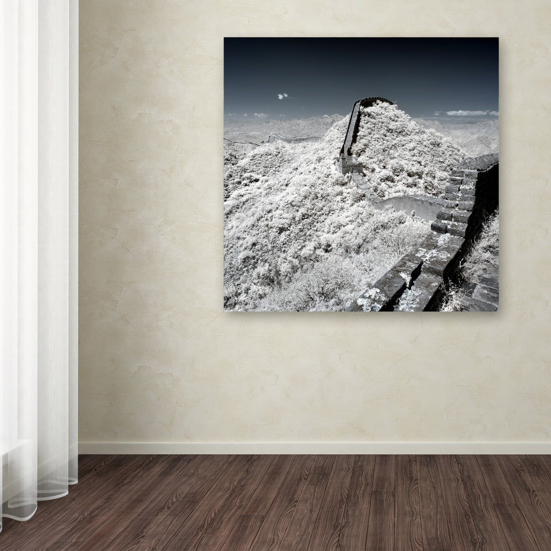 Philippe Hugonnard White Wall I Huge Canvas Art 35 x 35 Image 4