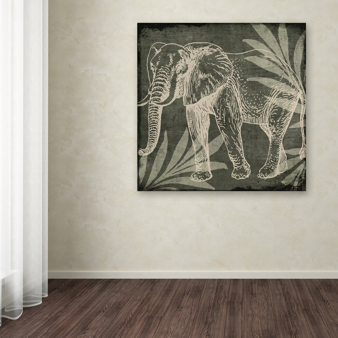 Color Bakery Elephant 1 Huge Canvas Art 35 x 35 Image 4