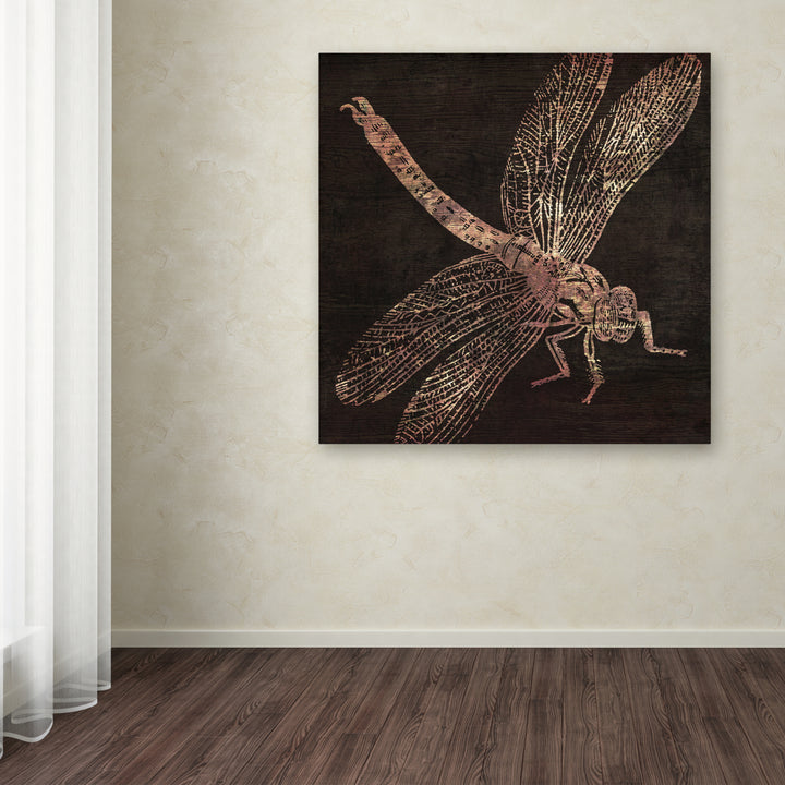 Color Bakery Dragonfly Huge Canvas Art 35 x 35 Image 4