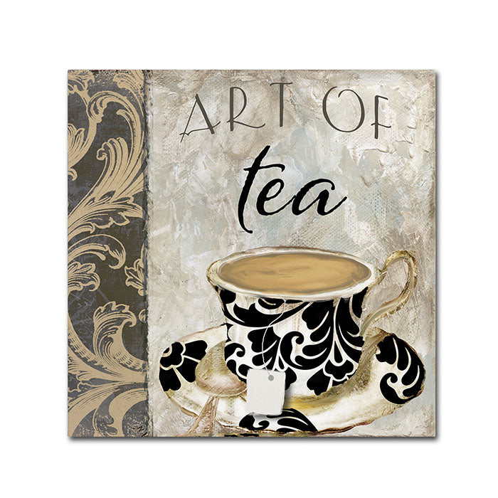 Color Bakery Art of Tea I Huge Canvas Art 35 x 35 Image 1