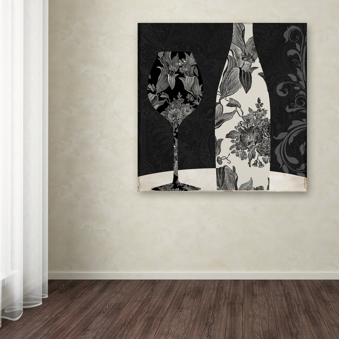 Color Bakery Vin Elegant I Huge Canvas Art 35 x 35 Image 4