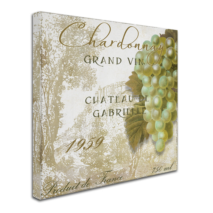 Color Bakery Grand Vin Chardonnay Huge Canvas Art 35 x 35 Image 3