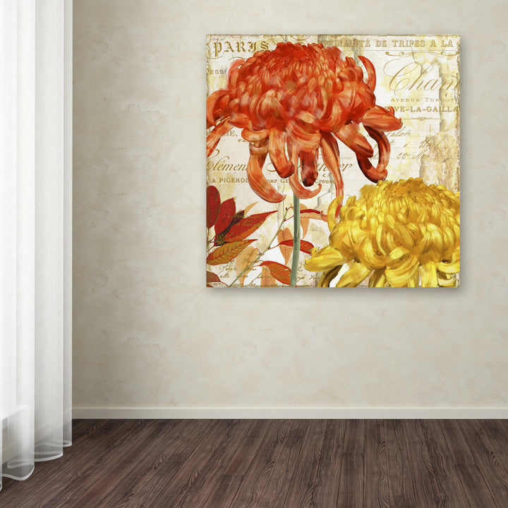 Color Bakery Chrysanthemums I Huge Canvas Art 35 x 35 Image 4